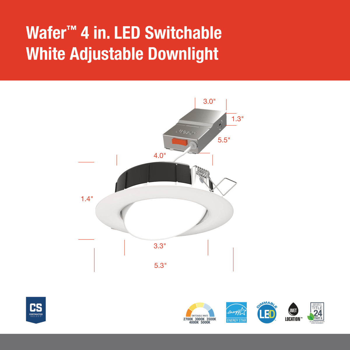 Juno unirary Lighting WF4 ADJ