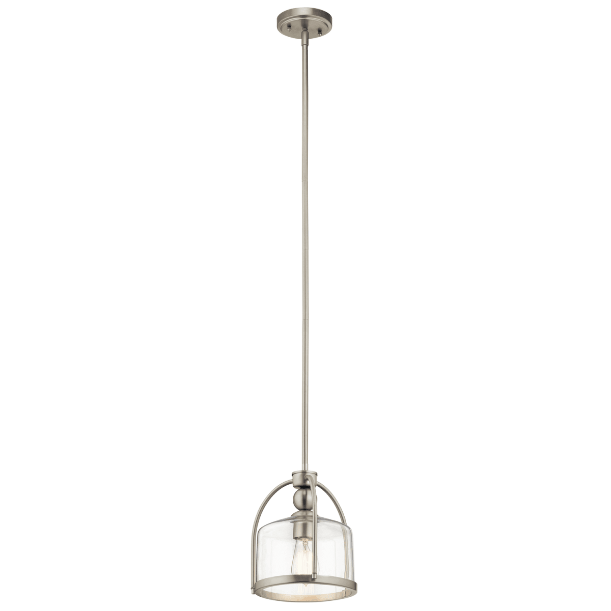 Kichler 42798NI Brushed Nickel Single Light 9-1/2