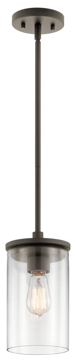 Kichler 43996CH Chrome Crosby Single Light 6