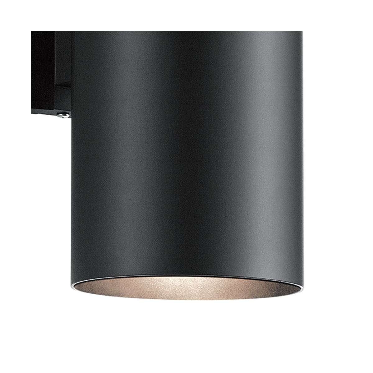 Kichler 9246AZ Architectural Bronze Cylinder 2 Light 15 Tall Outdoor Wall Sconce LightingDirect
