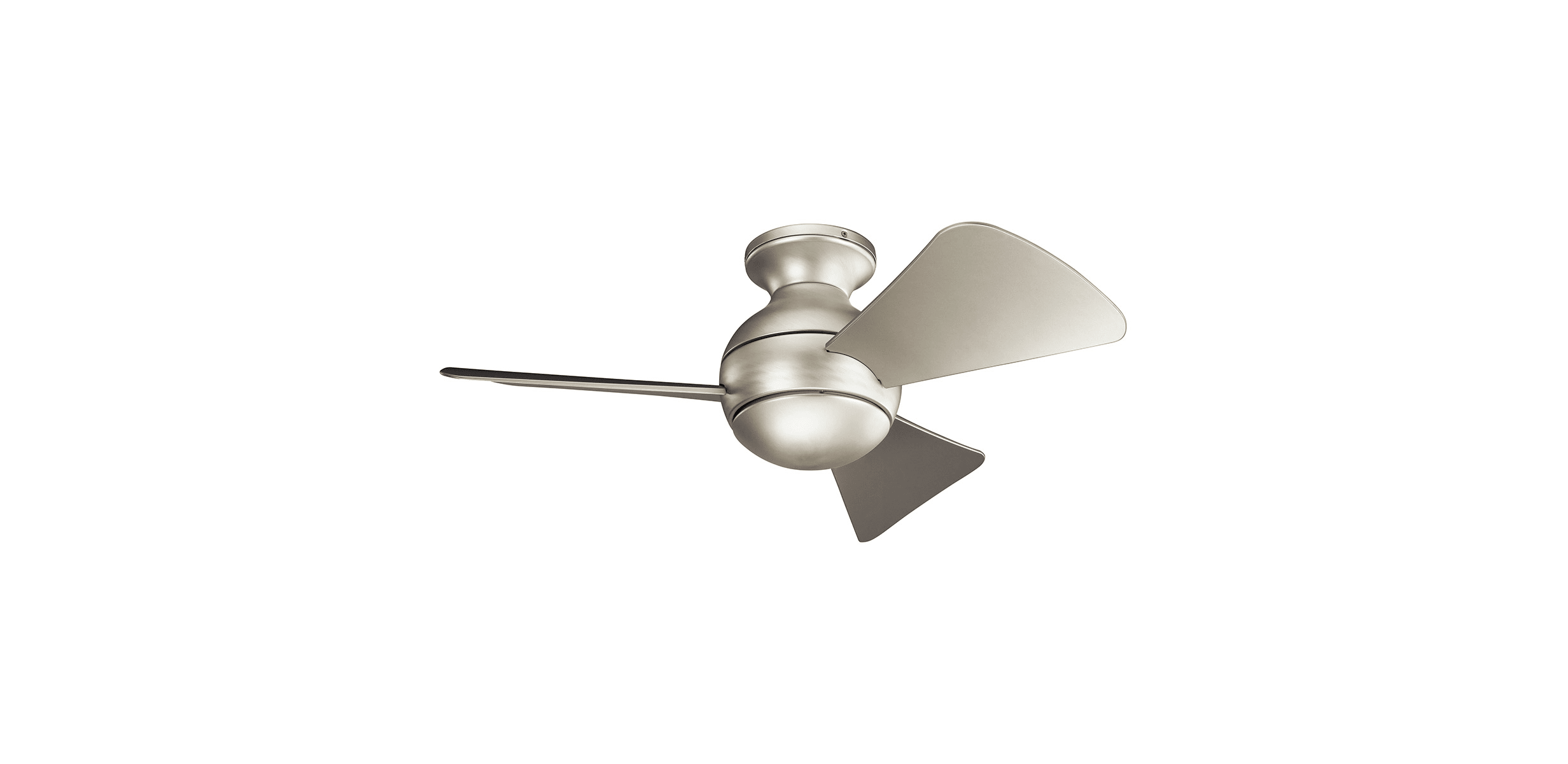 Kichler 330150ni Brushed Nickel Sola 34 Indoor Outdoor Ceiling