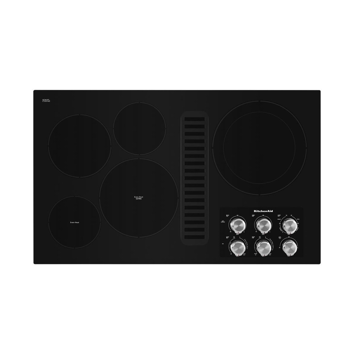 KCED600GBL by KitchenAid - 30 Electric Downdraft Cooktop with 4 Elements
