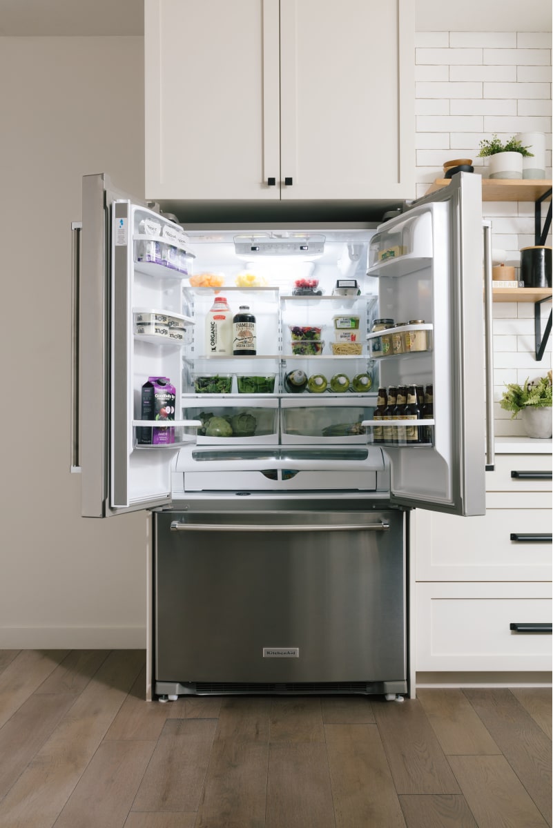 Kitchenaid clearance refrigerator wattage