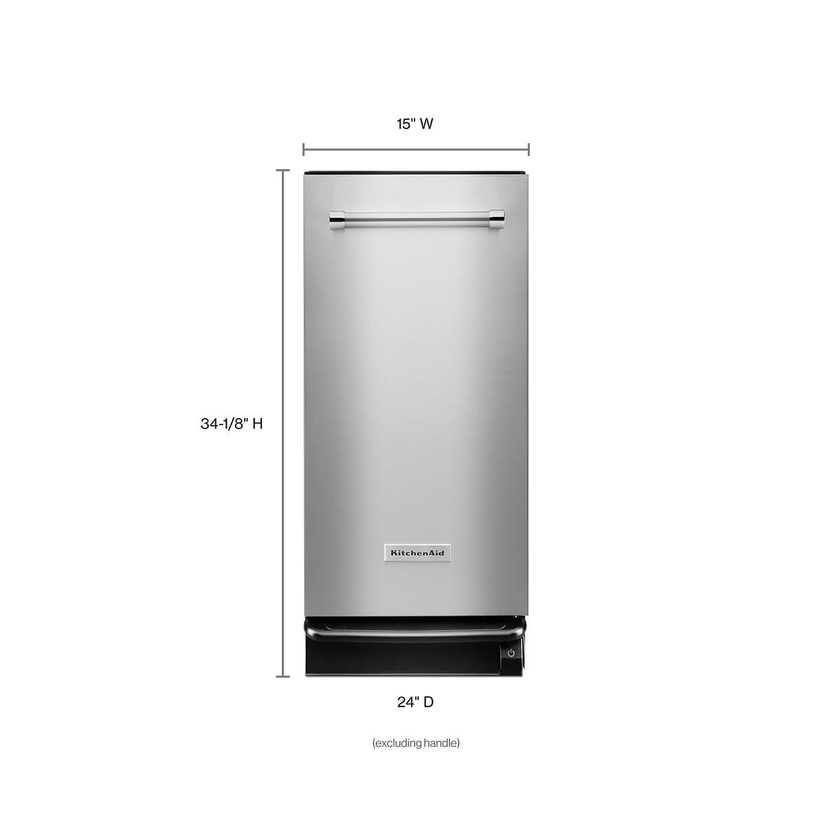 KitchenAid Trash Compactors Sanitation and Waste Appliances KTTS505E