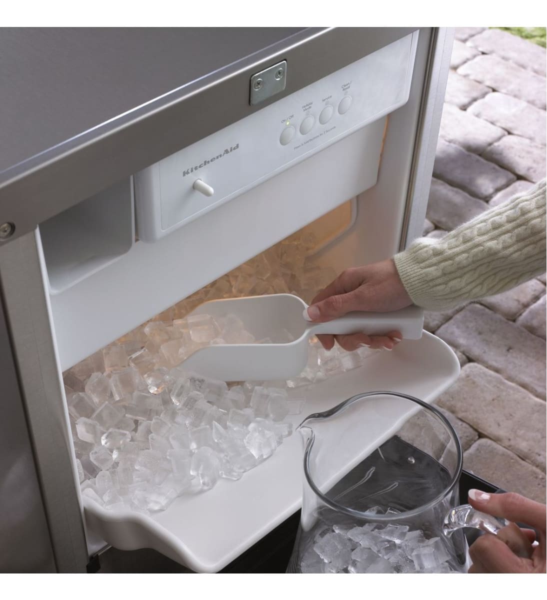 Kitchenaid shop ice machine