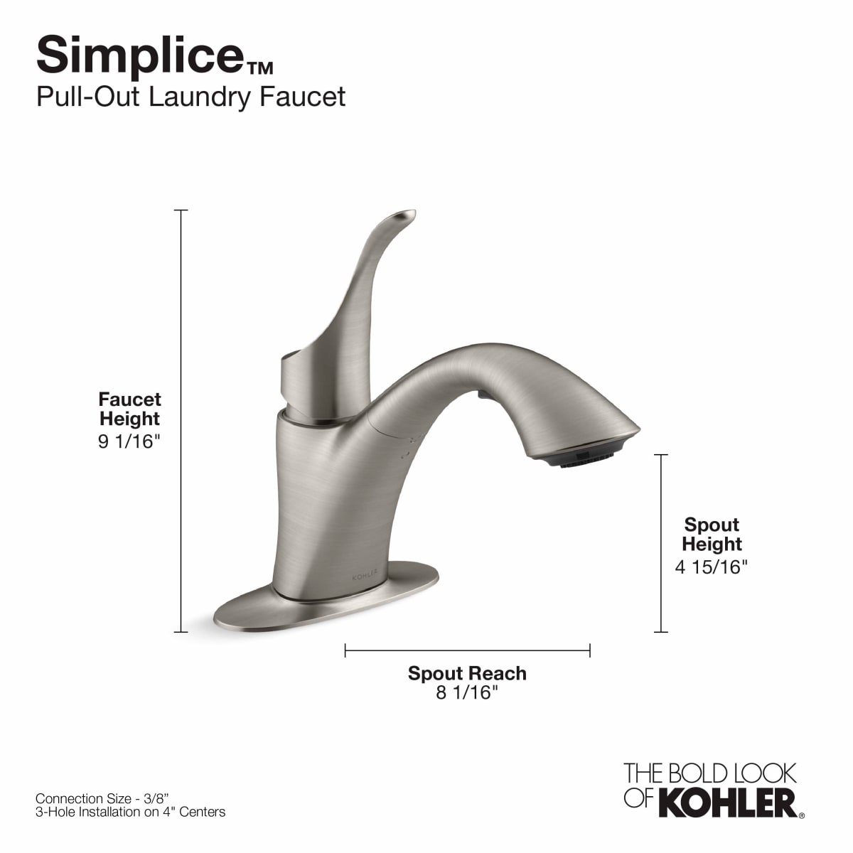 How To Tighten A Loose Kohler Kitchen Faucet Handle Dandk Organizer