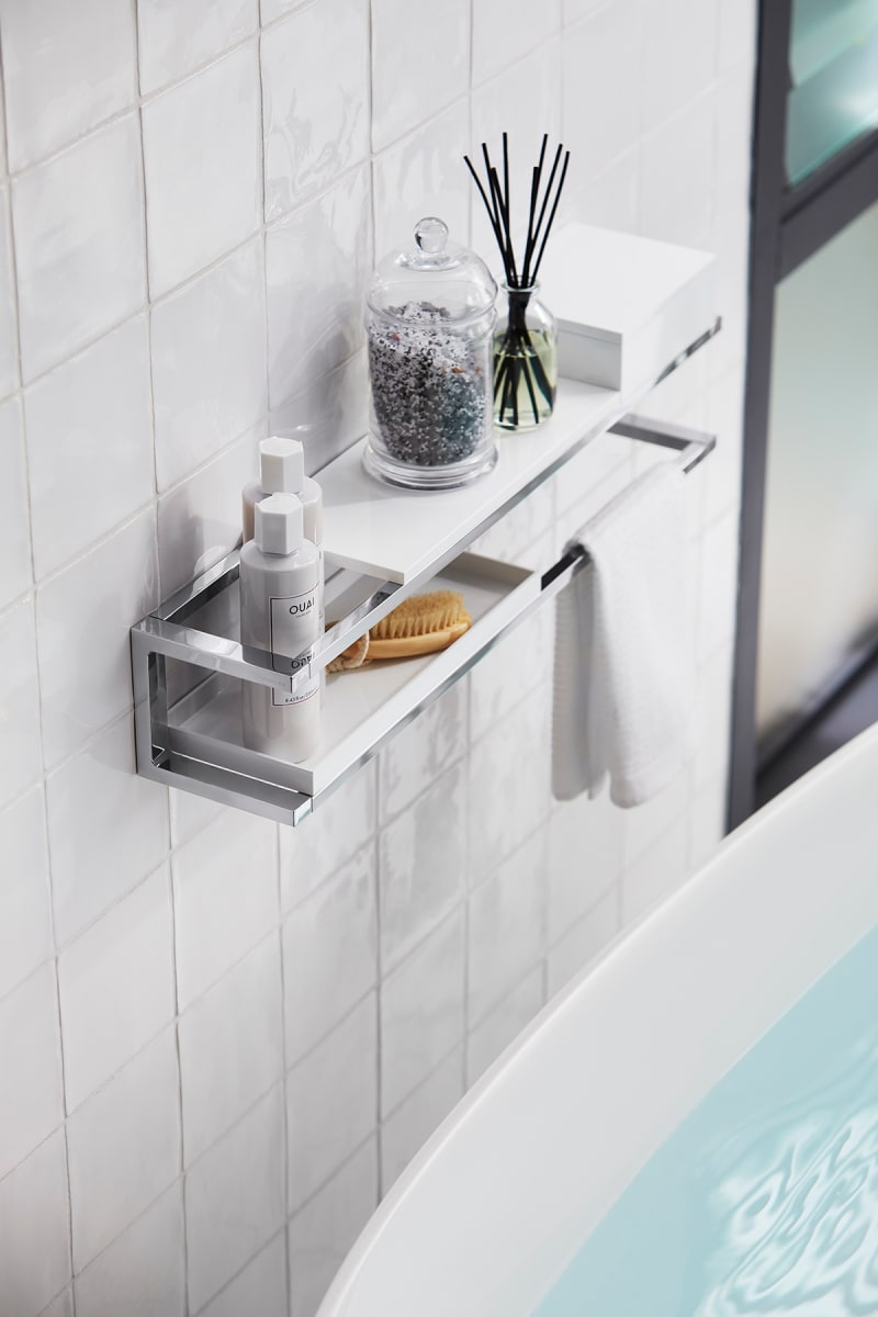 Kohler draft towel bar discount