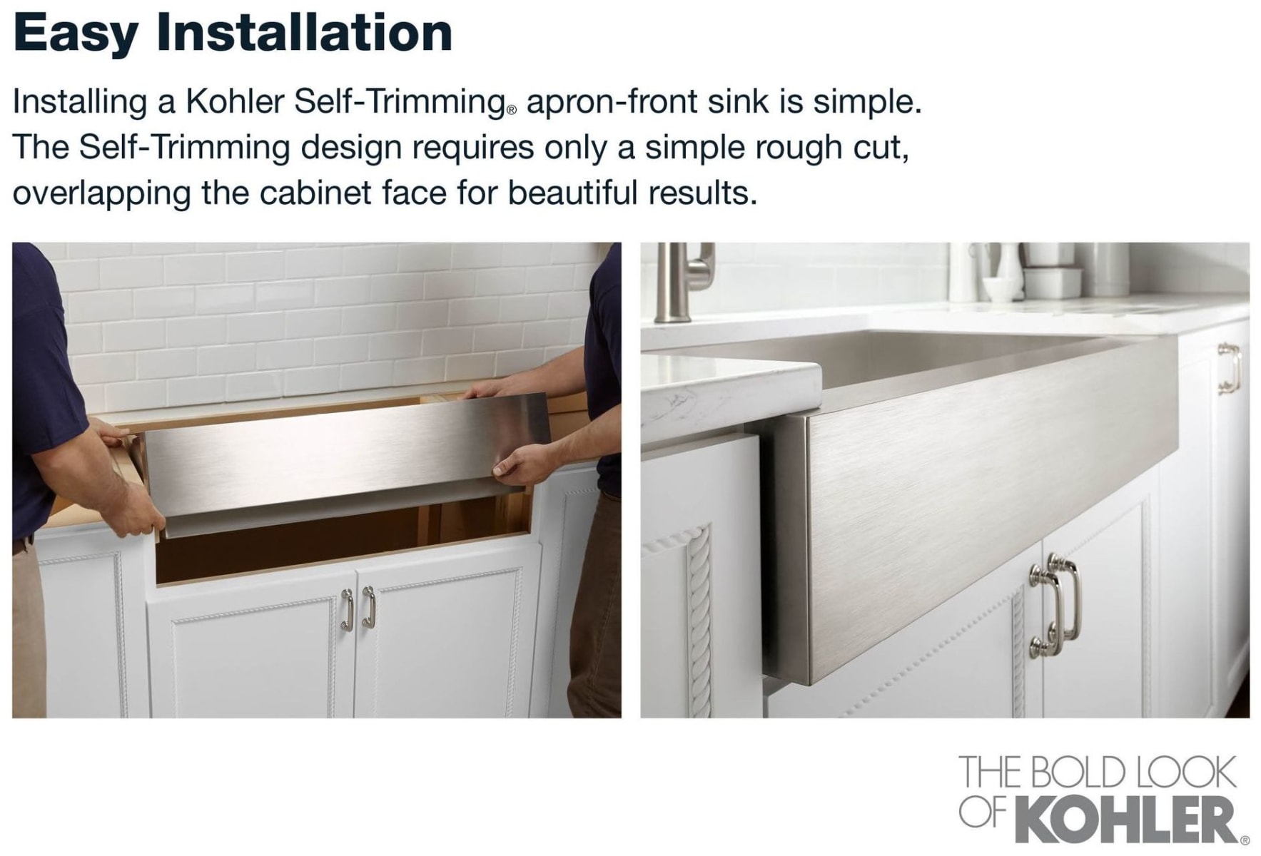 Kohler K-3945-NA Stainless Steel Vault 36