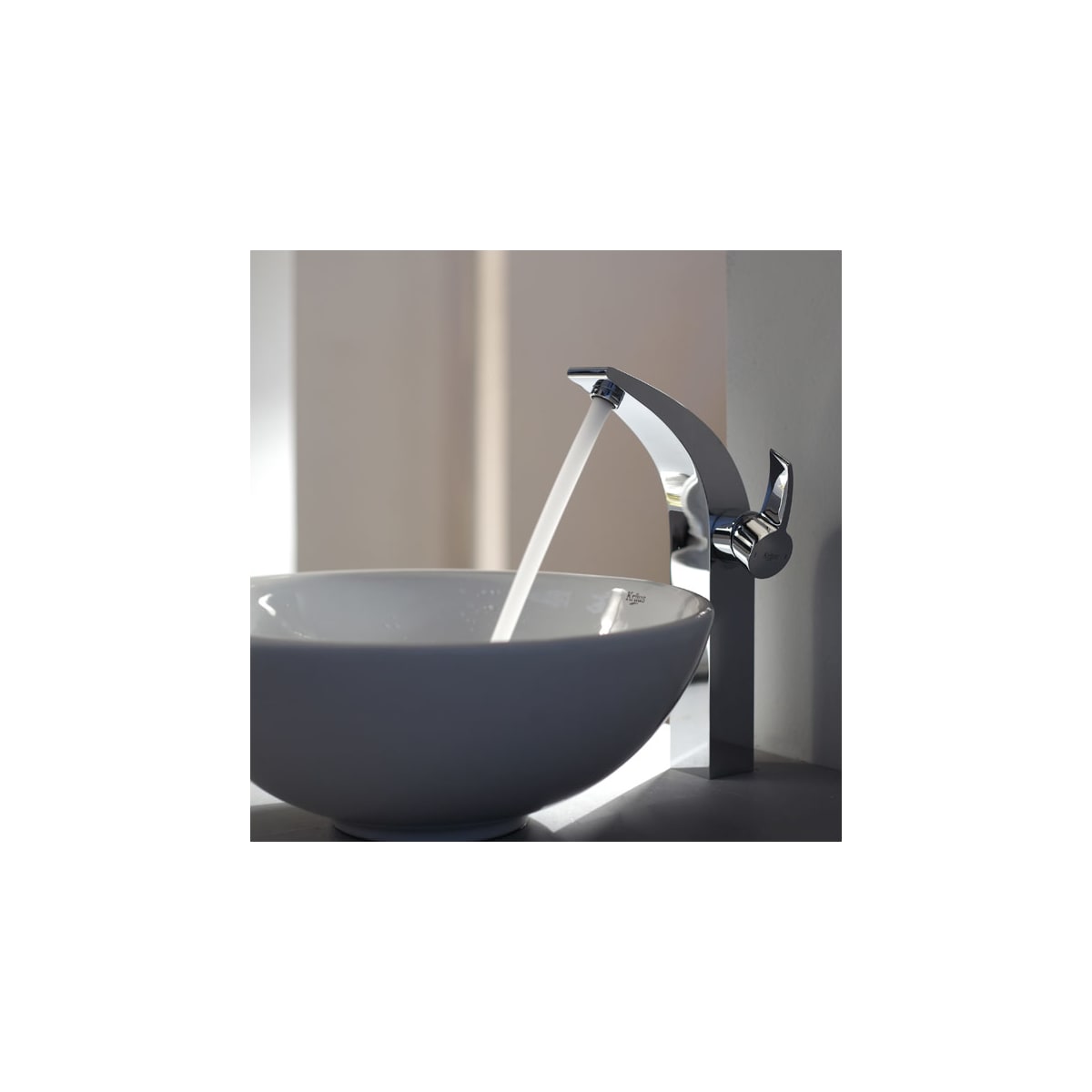 Kraus Kef 14700ch Chrome Illusio Single Hole Vessel Bathroom Faucet Kraus Kef 14700ch Chrome Illusio Single Hole Vessel Bathroom Faucet Faucetdirect Com