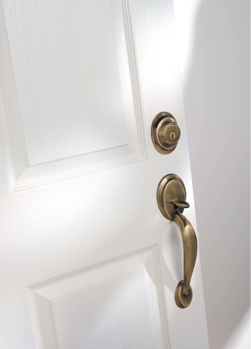 Kwikset 687dalip 15 Satin Nickel Dakota Single Cylinder Handleset