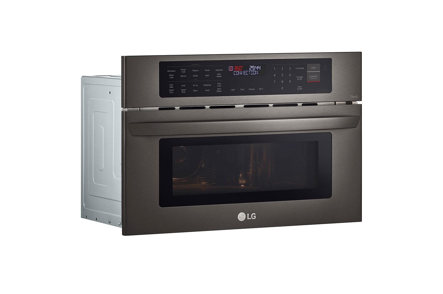 Lg speed hot sale oven
