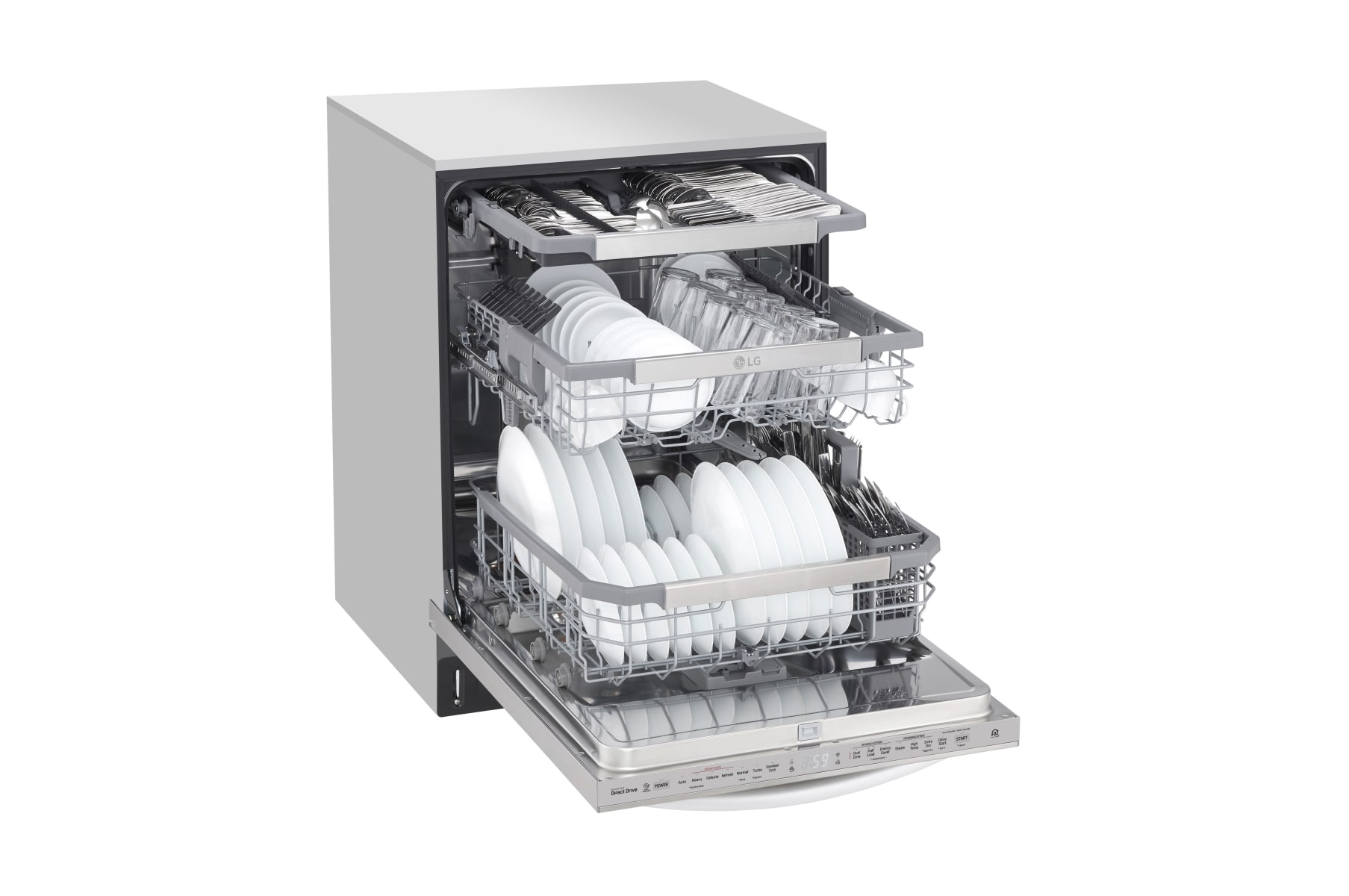 Lg ldt7808st dishwasher review top