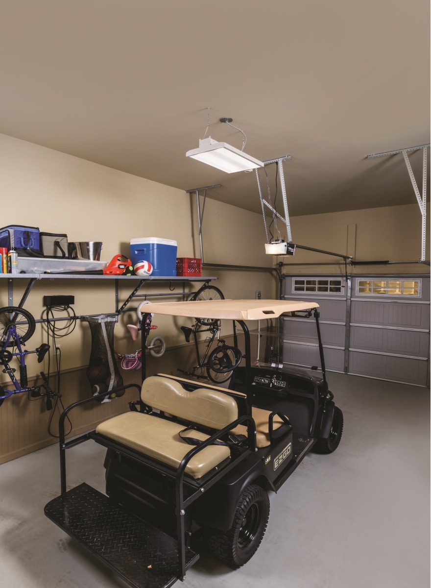 Lithonia Lighting IBH 12L MVOLT Gloss White 22 Wide LED High Bay LightingDirect