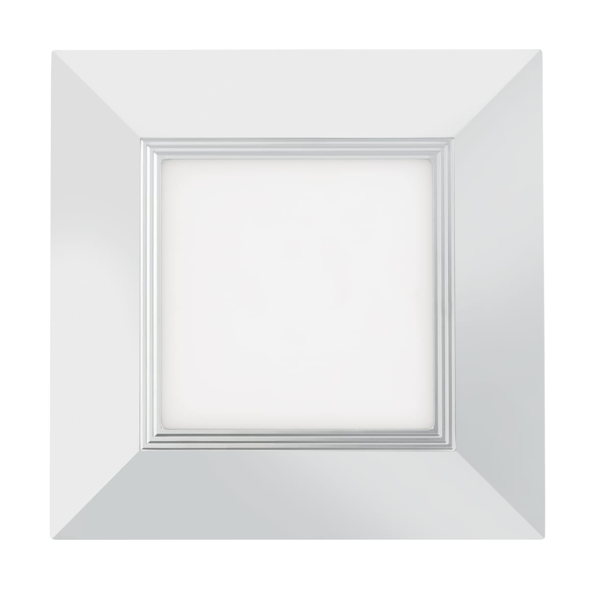 Lithonia Lighting WF8 SQ B LED 27K30K35K 90CRI MB M6 Matte Black 2700K 3500K Wafer 8 LED Square Baffle Canless Recessed Downlight with Adjustable Color Temperature IC Rated and