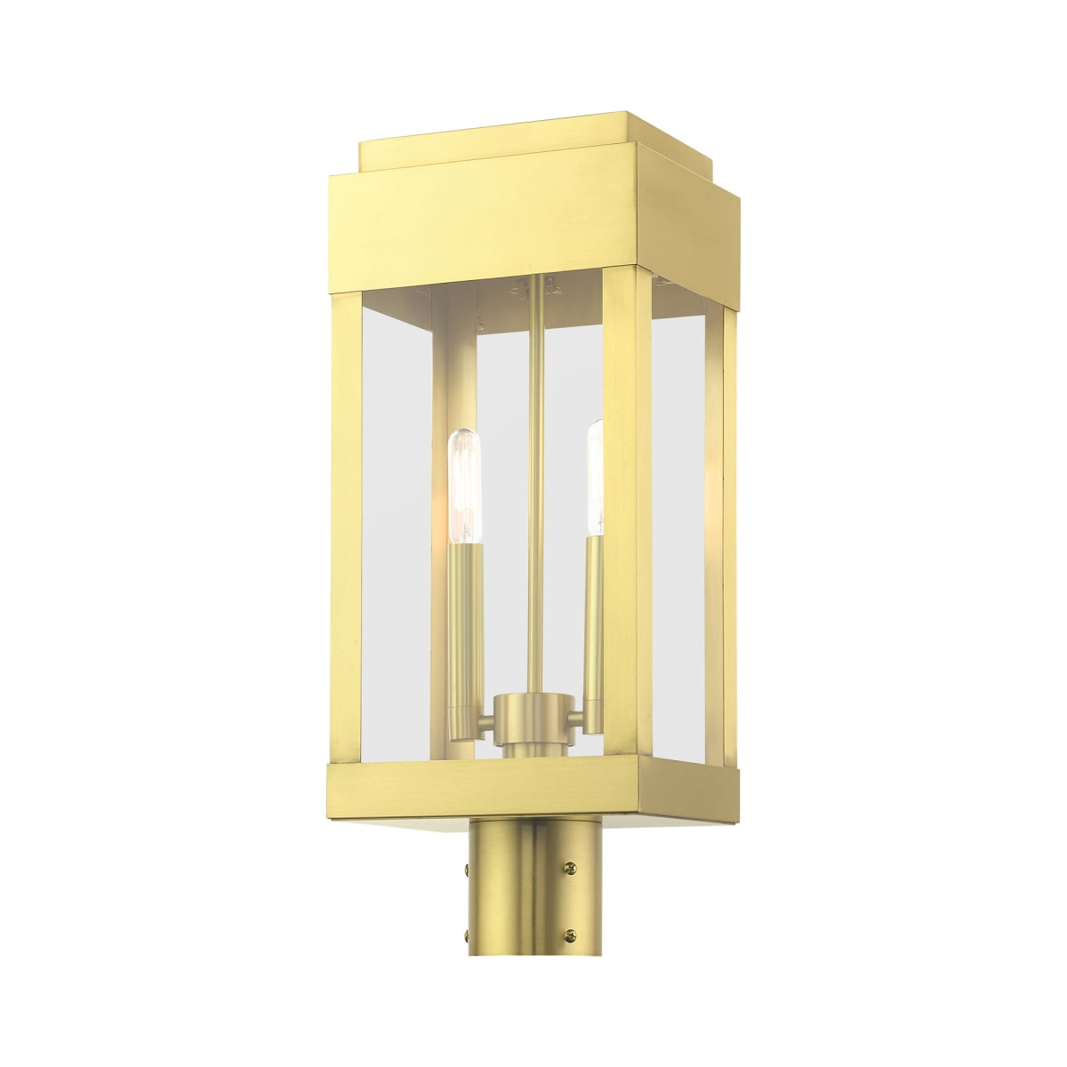 Livex Lighting 21236-12 Satin Brass York 2 Light 20