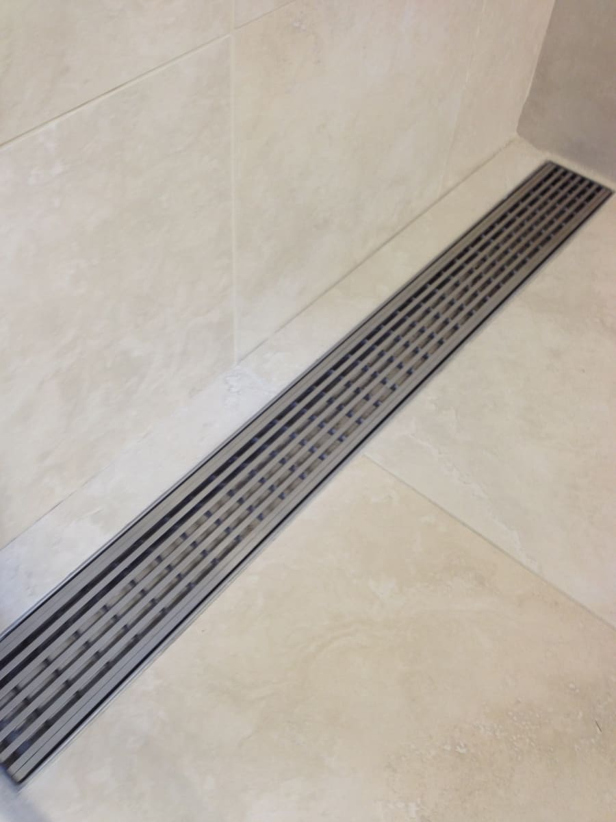LUXE Linear Drains 3.19'' W Linear Grid Shower Drain - Wayfair Canada