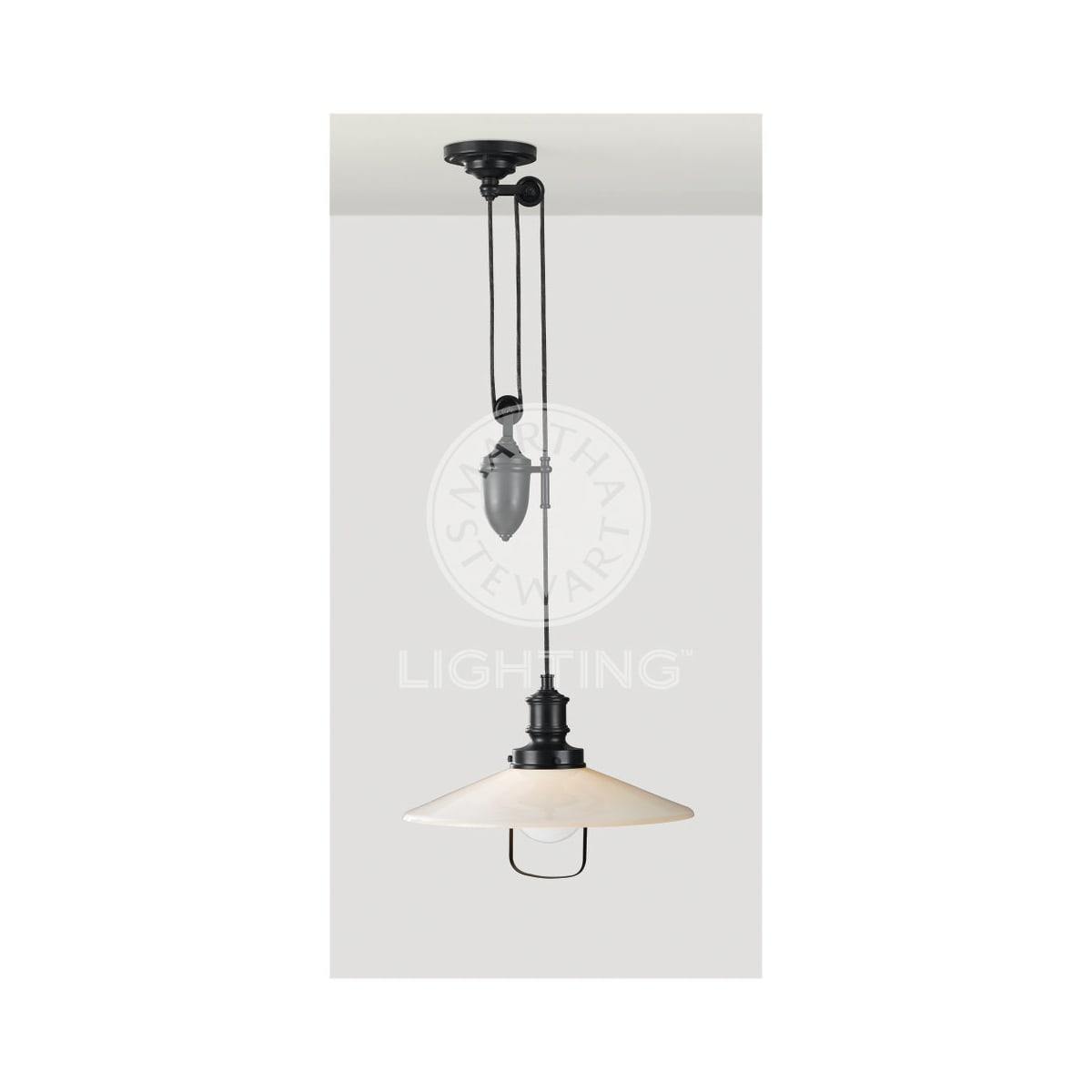 Martha Stewart By Murray Feiss P1163dbz Dark Bronze Single Light