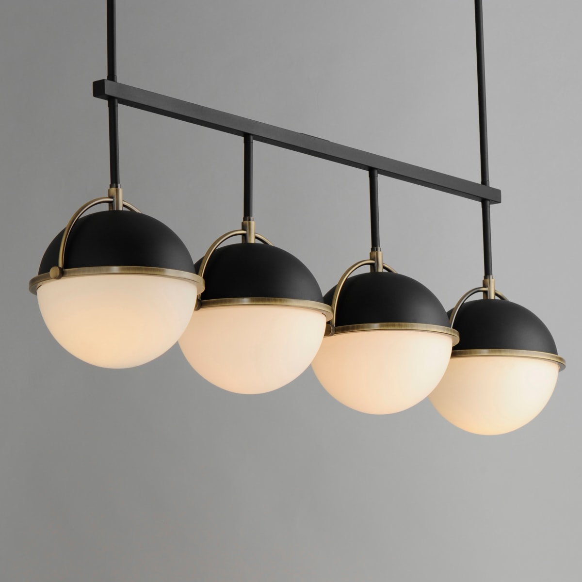 Maxim 12414SWSNSBR Satin Nickel / Satin Brass Duke 4 Light