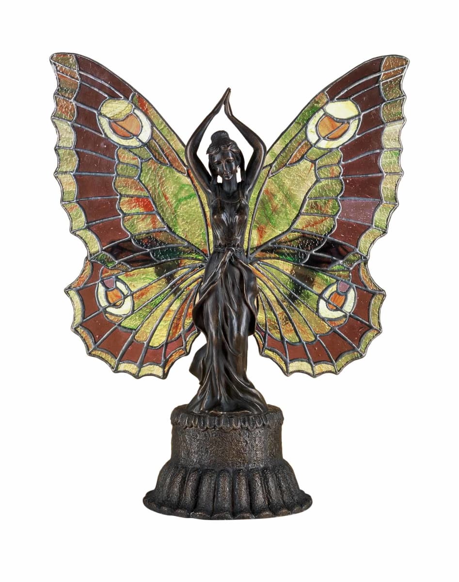 Meyda Tiffany 48018 Tiffany Glass Butterfly Wing Fairy