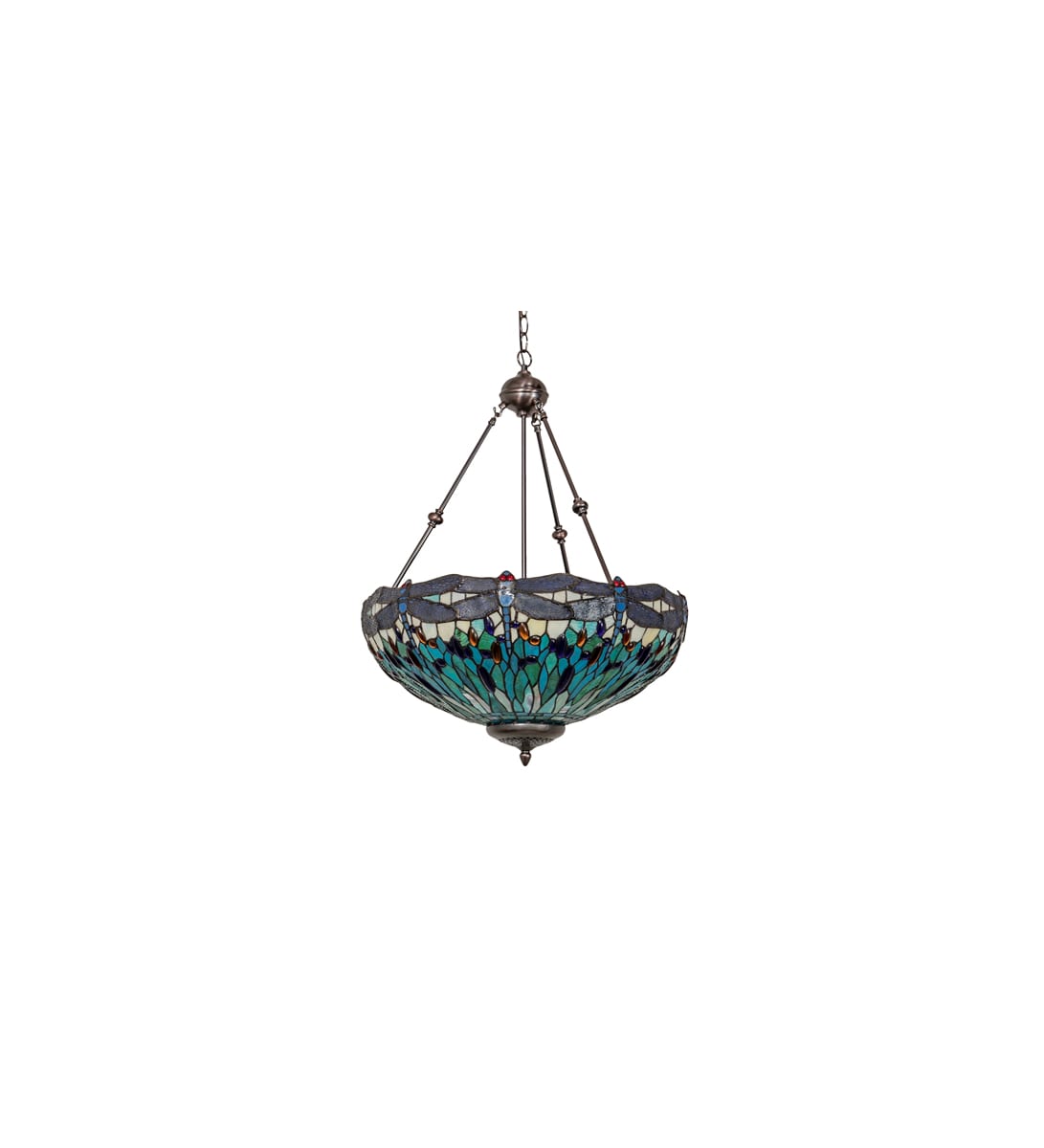 Meyda Tiffany 248582 Mahogany Bronze 3 Light 22