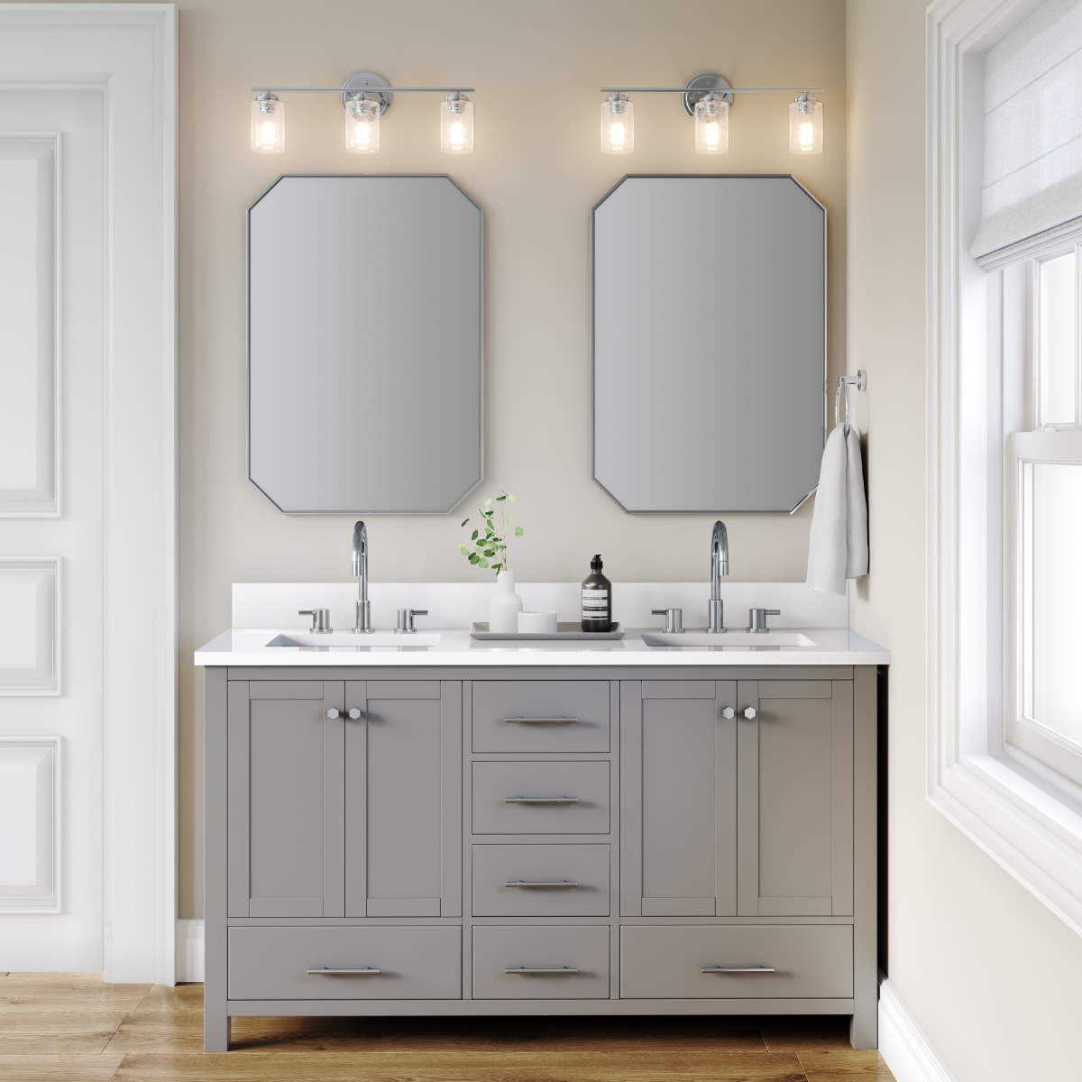 36 inch outlet wide vanity light
