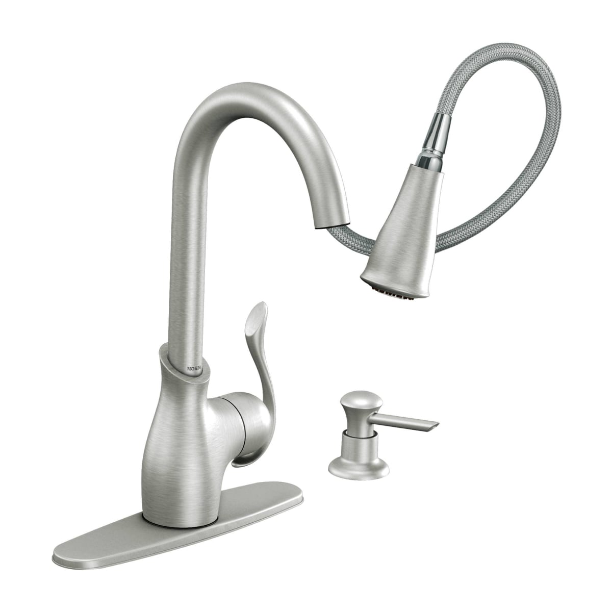 Moen Ca87006csl Classic Stainless Kitchen Faucet With Pullout