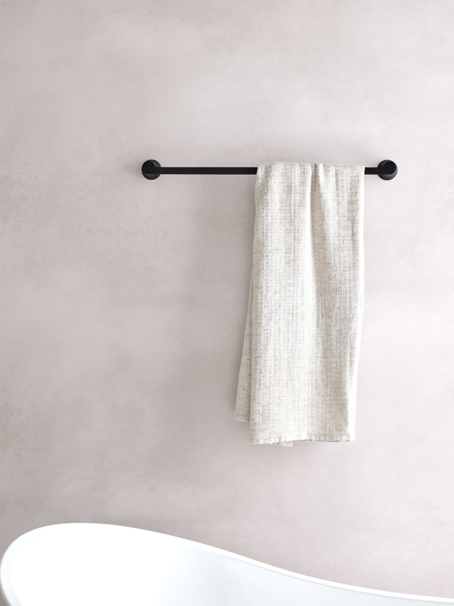 Moen YB0224BN Brushed Nickel Doux 24 Wall Mounted Towel Bar FaucetDirect