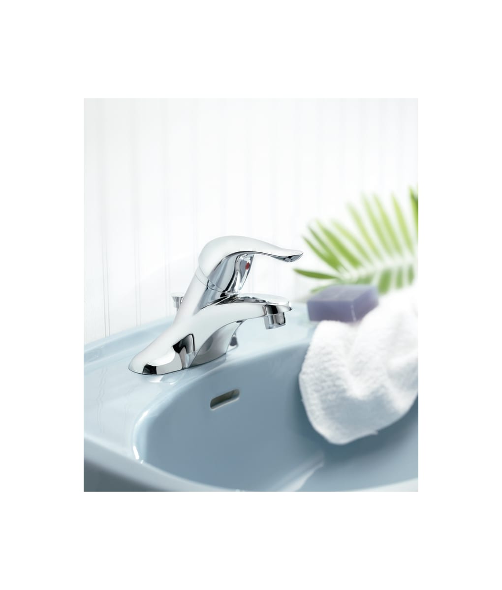 Moen Chateau L64621 Chrome One-Handle Bathroom Faucet 