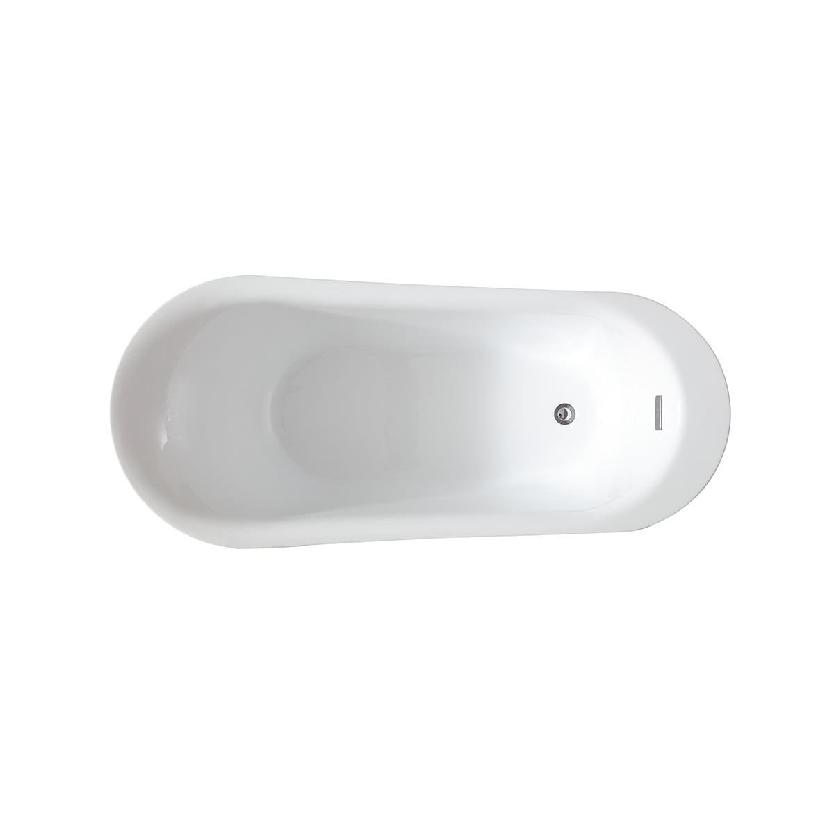 Ove Decors Ruby 65 White White Ruby 65 Freestanding Acrylic