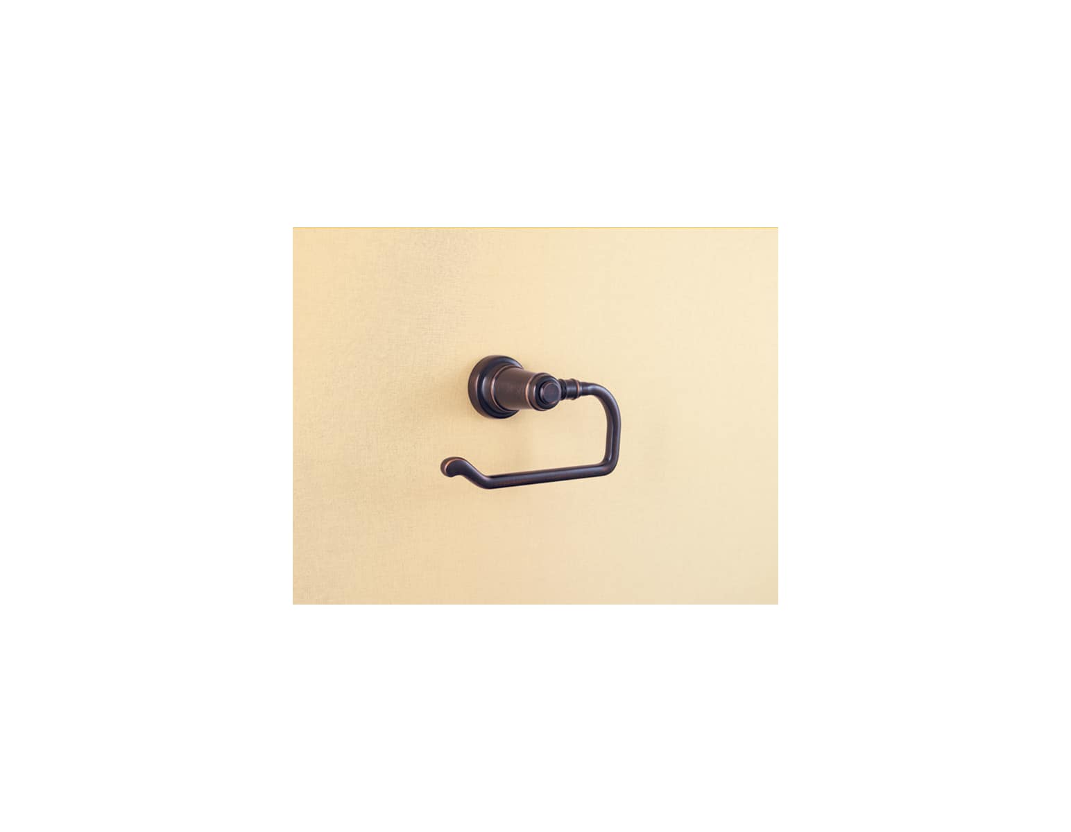 Pfister BPH-YP1U Ashfield Single Post Toilet Paper Holder in Rustic Bronze