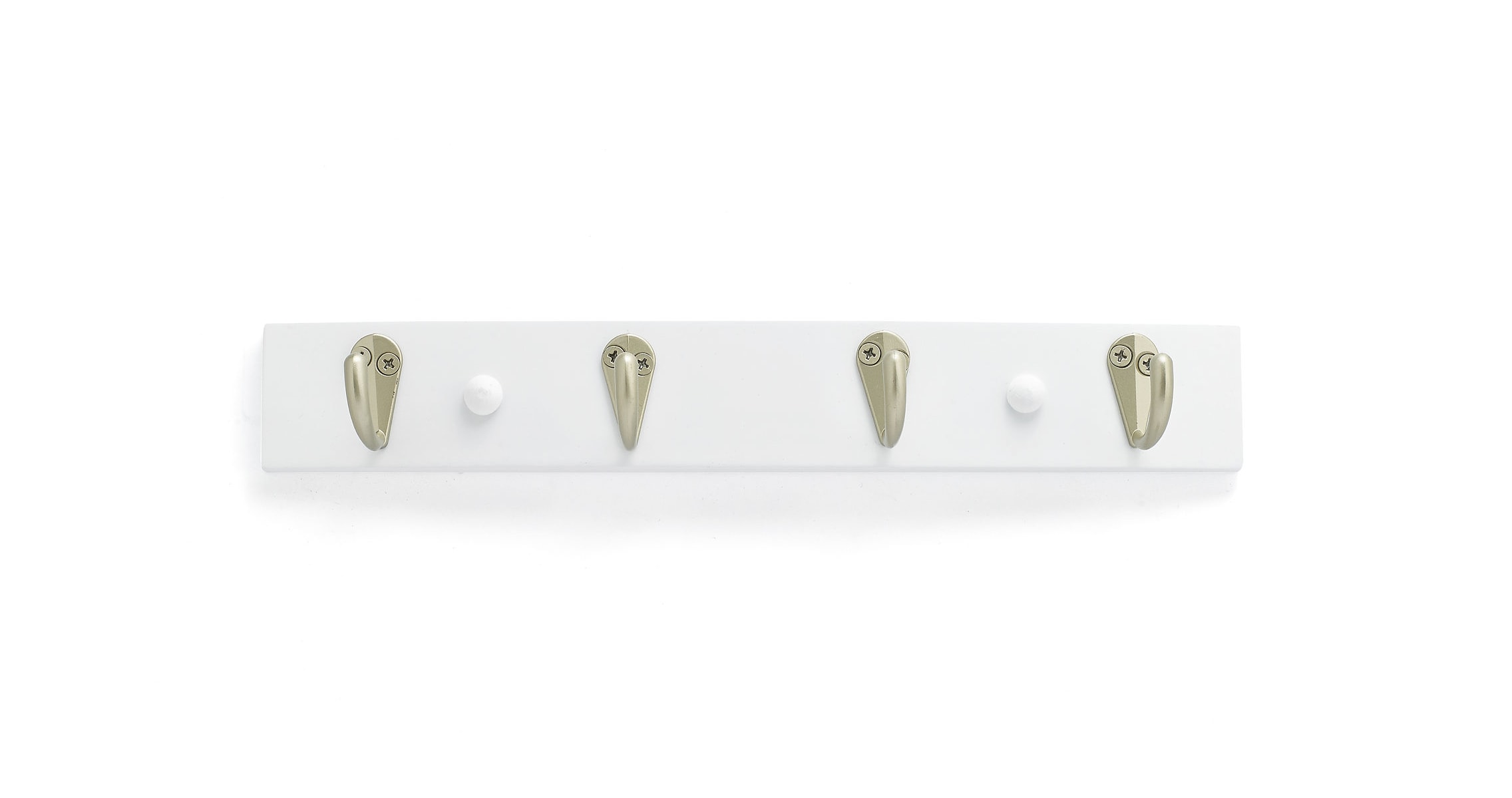 Matte Nickel Finish Richelieu T35401184 Utility Hook Rack Matte Nickel Finish Richelieu T35401184 Utility Hook Rack
