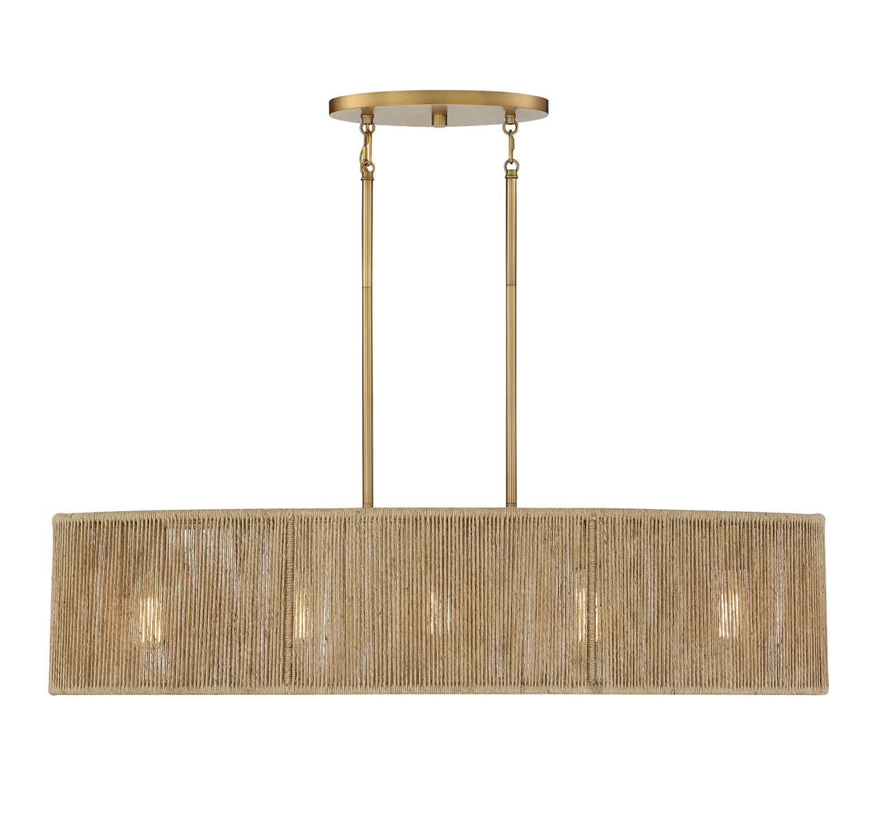 Townsend 5 light linear chandelier outlet