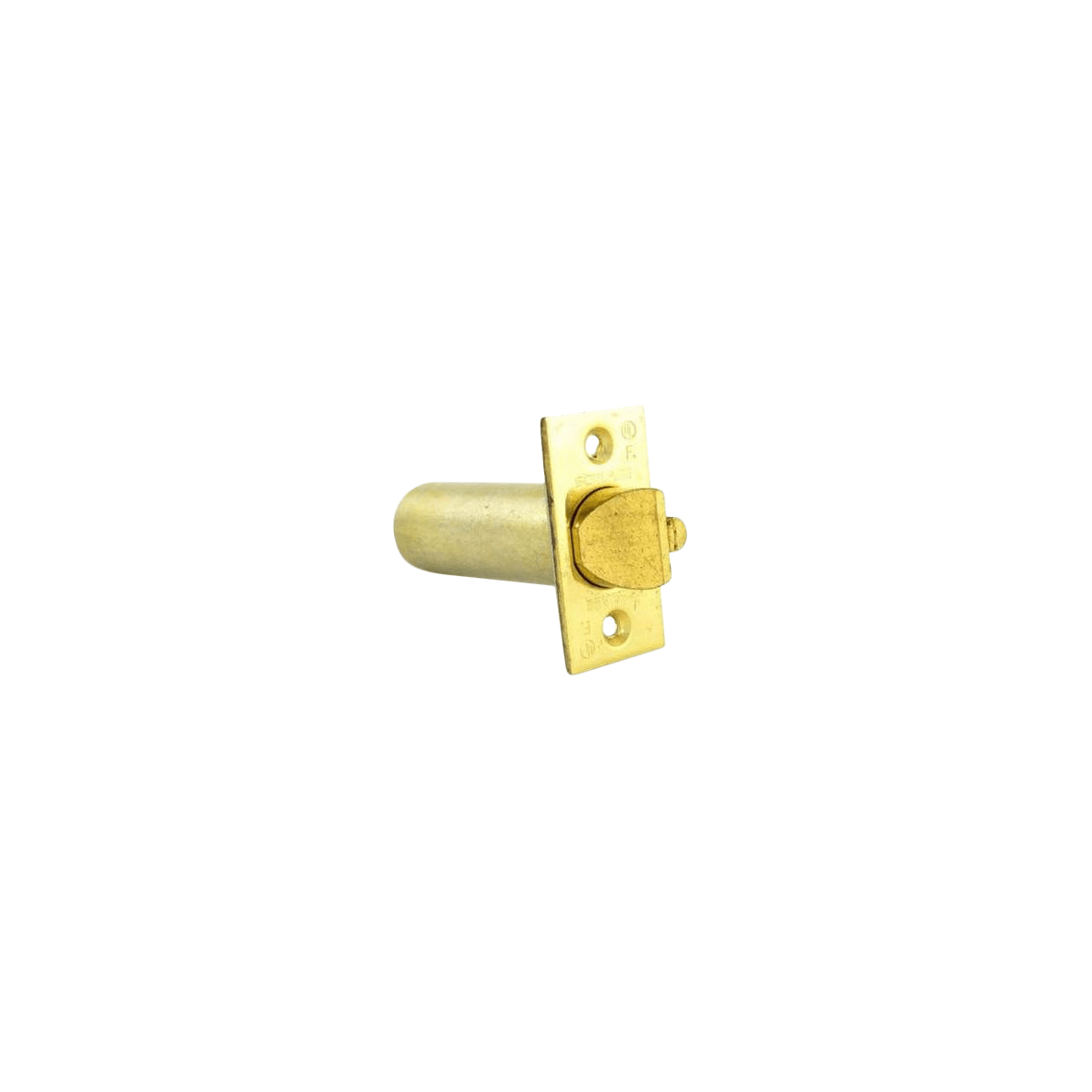 Schlage 16-203 2 3/8 or 2 3/4 Replacement Deadlatch with Square Corner 1 x 2 - Polished Brass