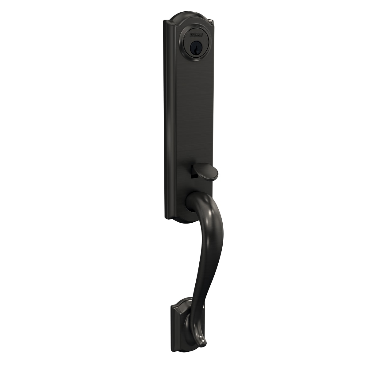 Schlage Fct58cam625 Bright Chrome Custom Camelot Keyed Entry