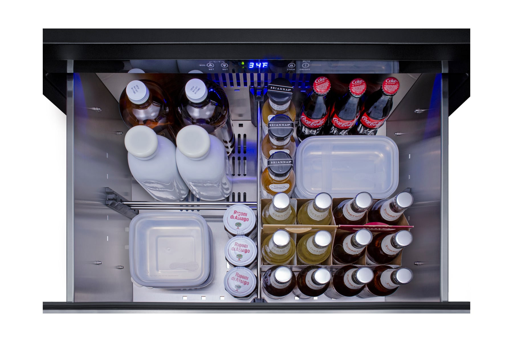 Summit 27 All-refrigerator 2-Drawer ADA Compliant - SPR275OS2DPNRADA