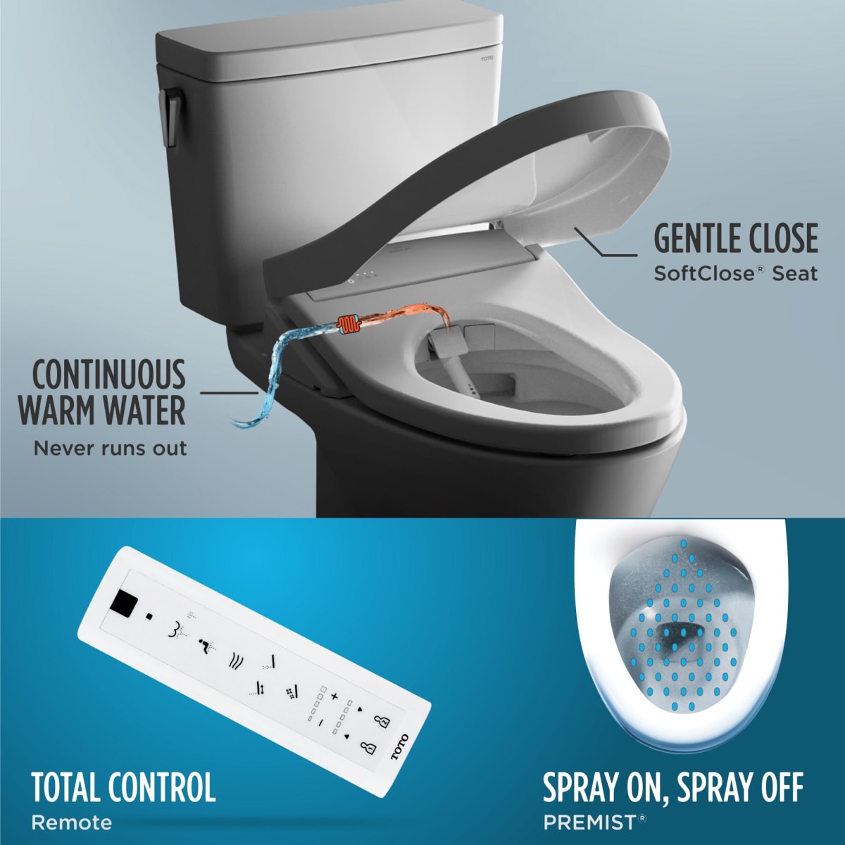 TOTO SW3036R#12 Sedona Beige K300 Elongated Soft Close Bidet TOTO SW3036R#12 Sedona Beige K300 Elongated Soft Close Bidet
