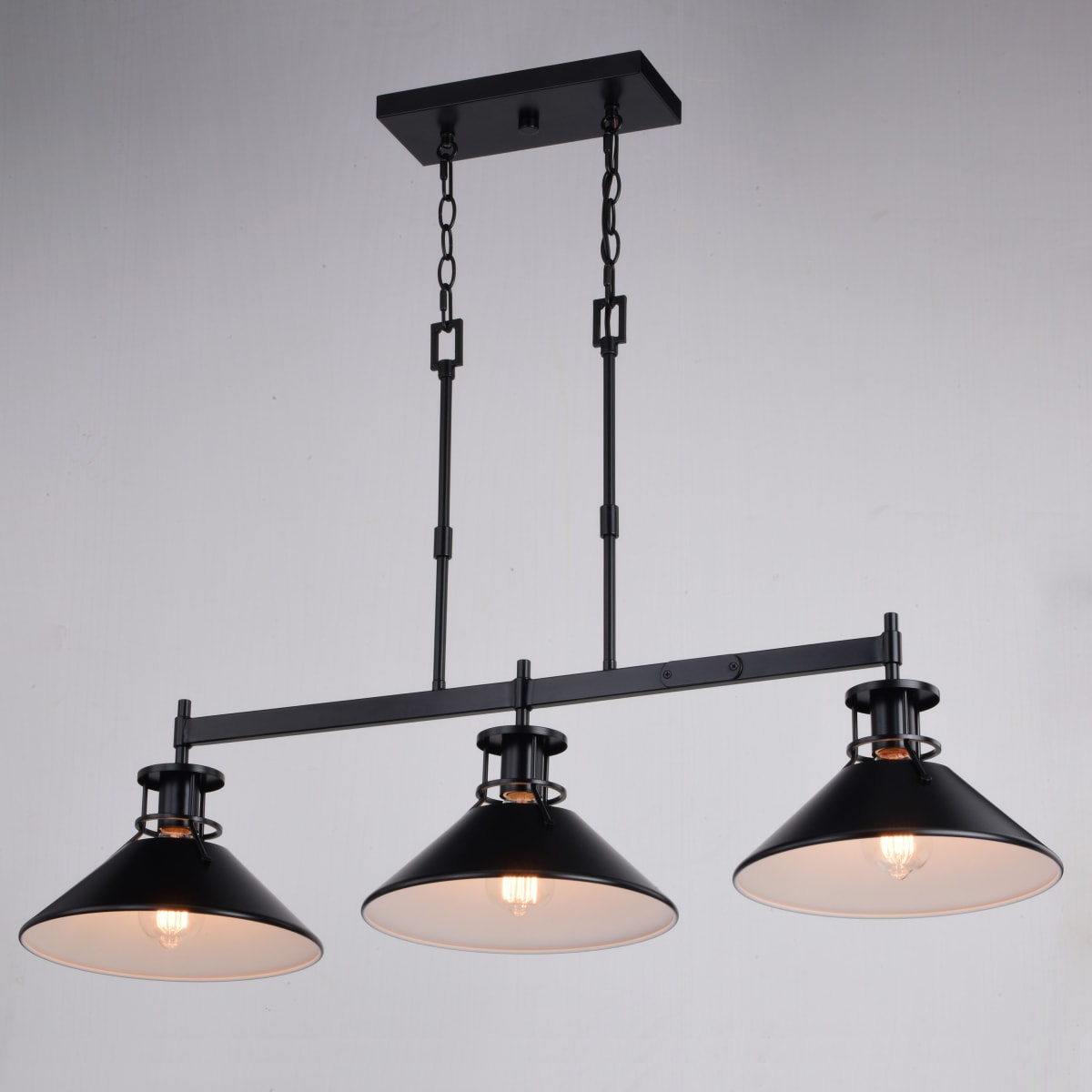 バーゲンで Lighting Vaxcel H0270 40 Light 3 Canton White Matte / Black 避難生活用品