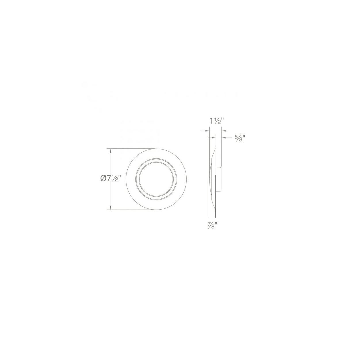 Wac Lighting Fm 616 930 Wt White I Cant Believe It S Not Recessed