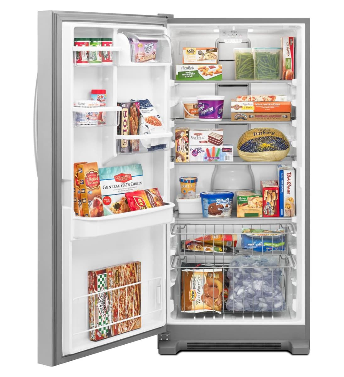 WZF79R20DW Whirlpool 20 cu. ft. Upright Freezer with Temperature Alarm  WHITE - Jetson TV & Appliance