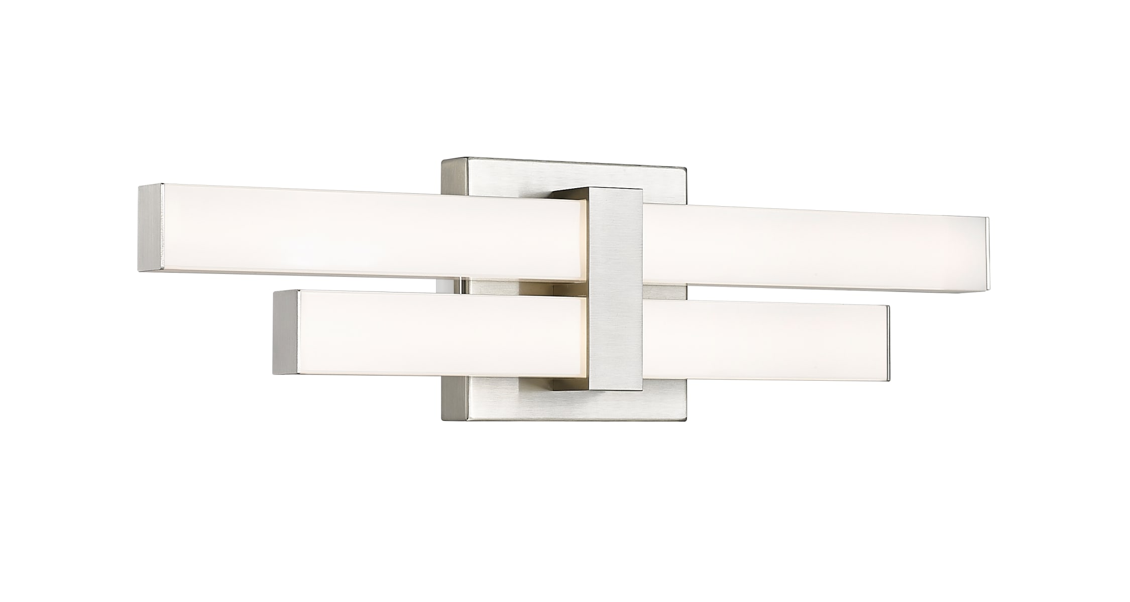 リアル Z-Lite 1008-18W-BN-LED Brushed Nickel Zane 18 ソフトドリンク