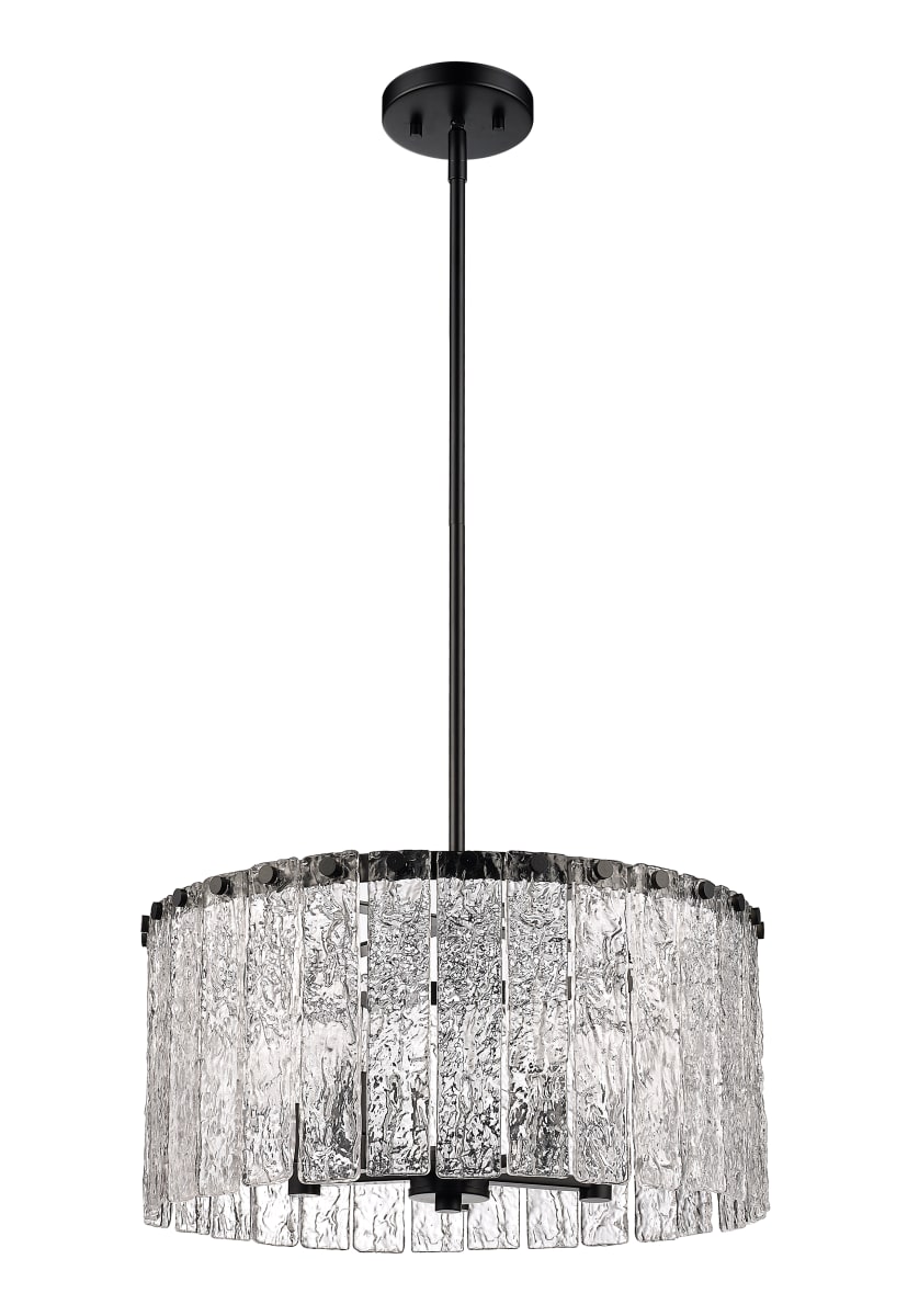 アトリエgg18 Z-Lite 1943P18-MGLD Modern Gold Glacier 5 Light 19