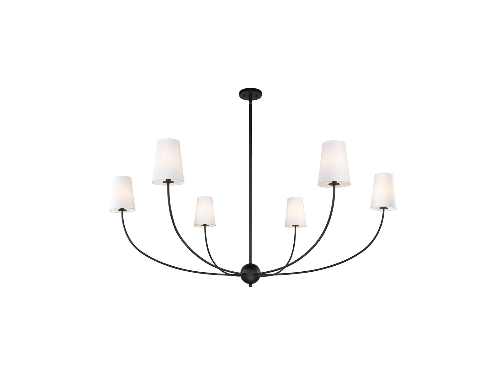 Z-Lite 3040-62RB Rubbed Brass Shannon 6 Light 62