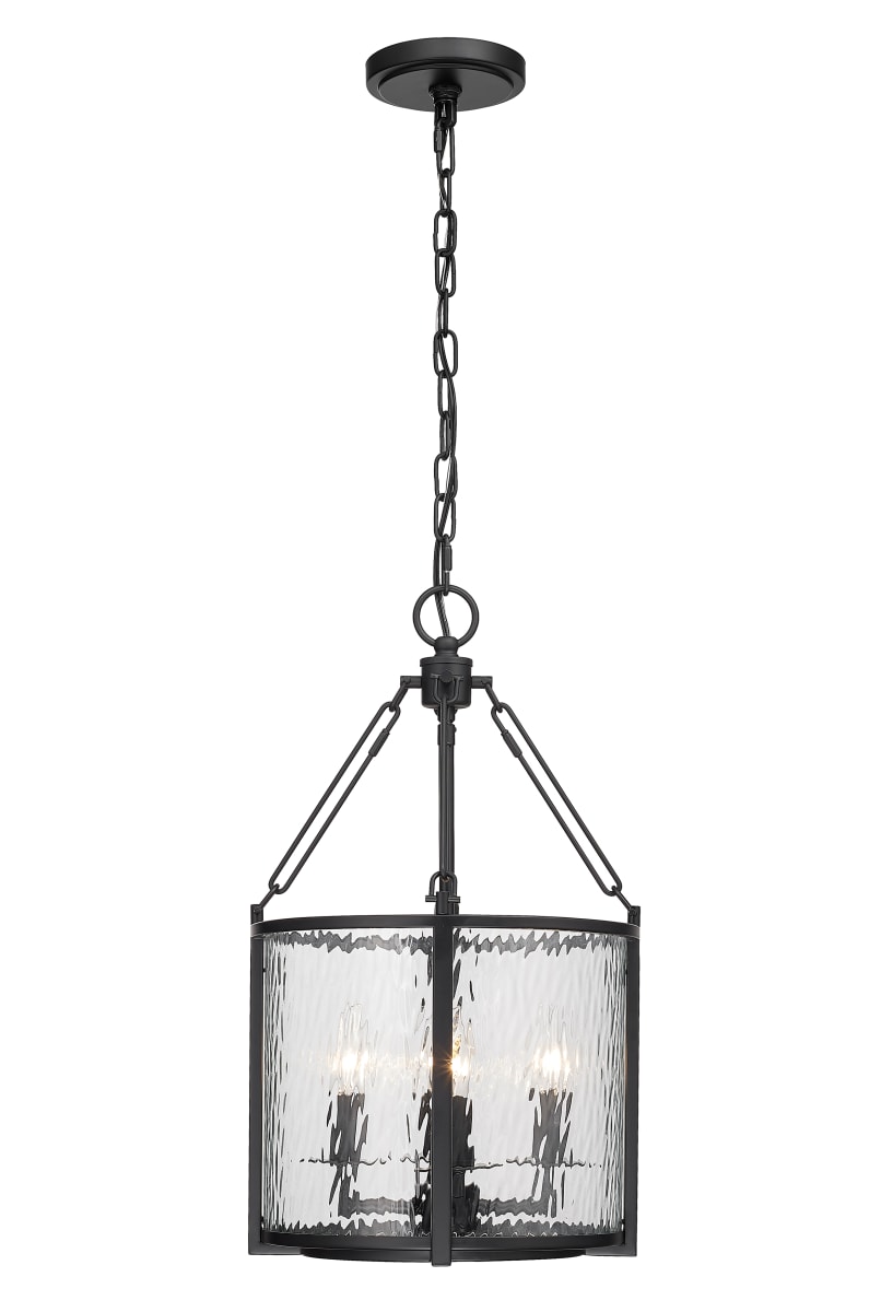 【高額売筋】 Z-Lite 346P12-MB Matte Black Barrington 4 Light 12 野菜