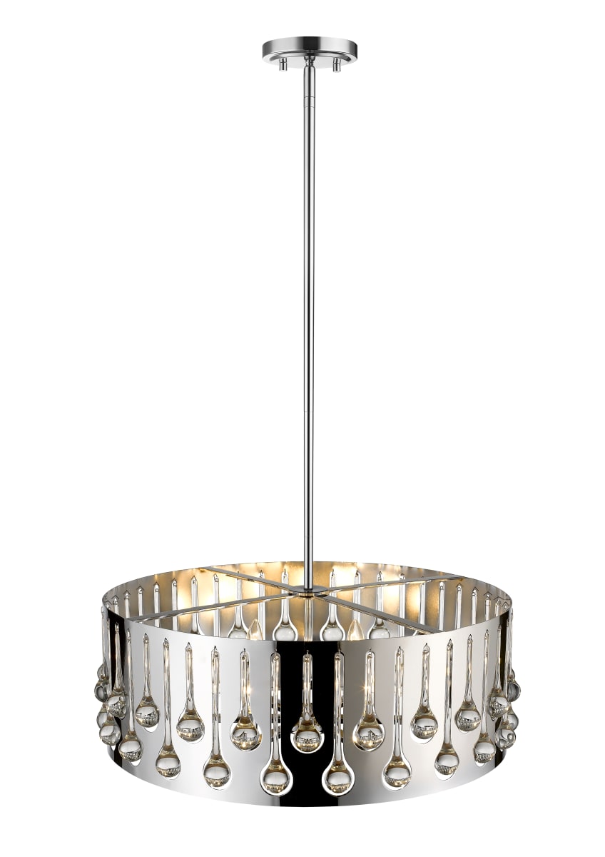 Z-Lite 453-24CH Chrome Oberon 6 Light 25