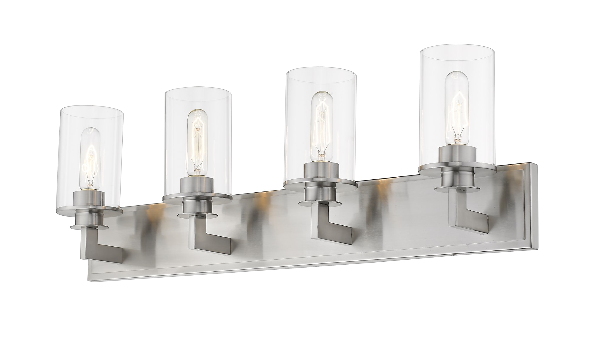 【公式】 462-4V-BN Z-Lite Brushed 32 Light 4 Savannah Nickel 土地