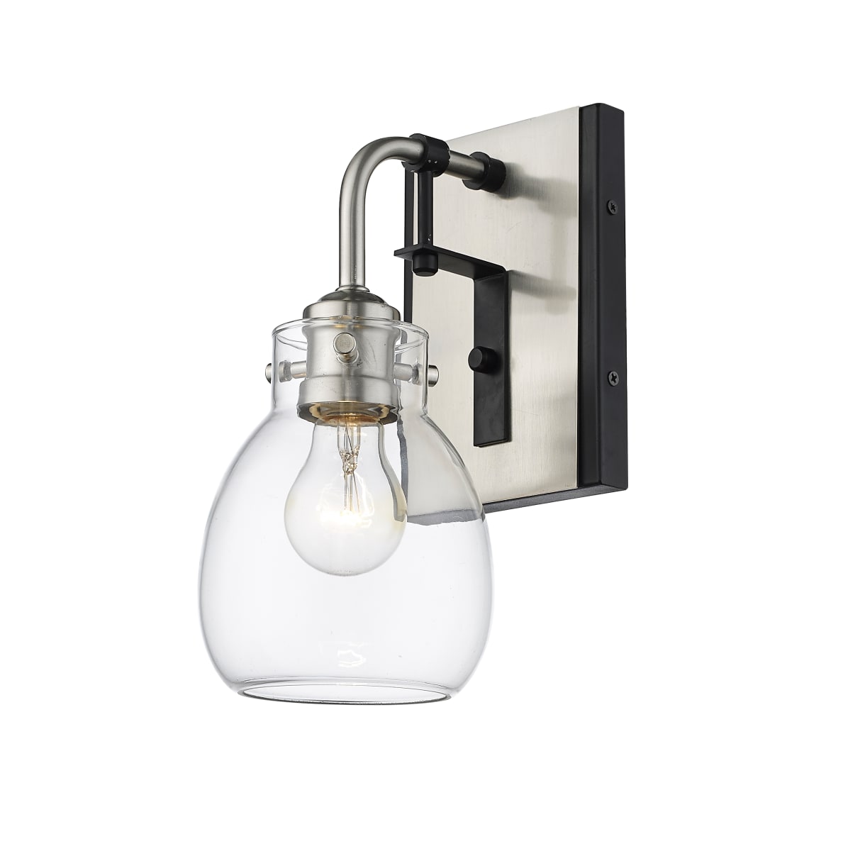 nao　1011 Z-Lite 466-1S-MB-BN Matte Black / Brushed Nickel Kraken 11