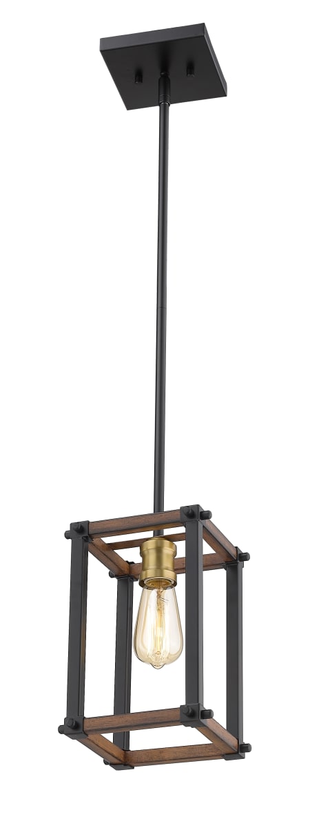 Z-Lite 472MPS-RM Rustic Mahogany Kirkland Single Light 6