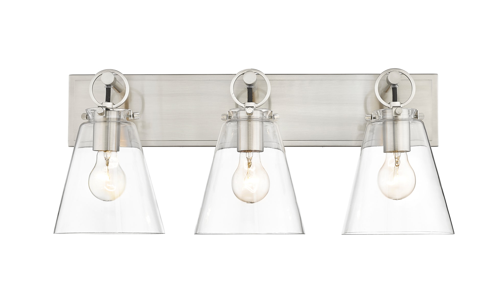 Z-Lite 483-3V-BN Brushed Nickel Harper 3 Light 23