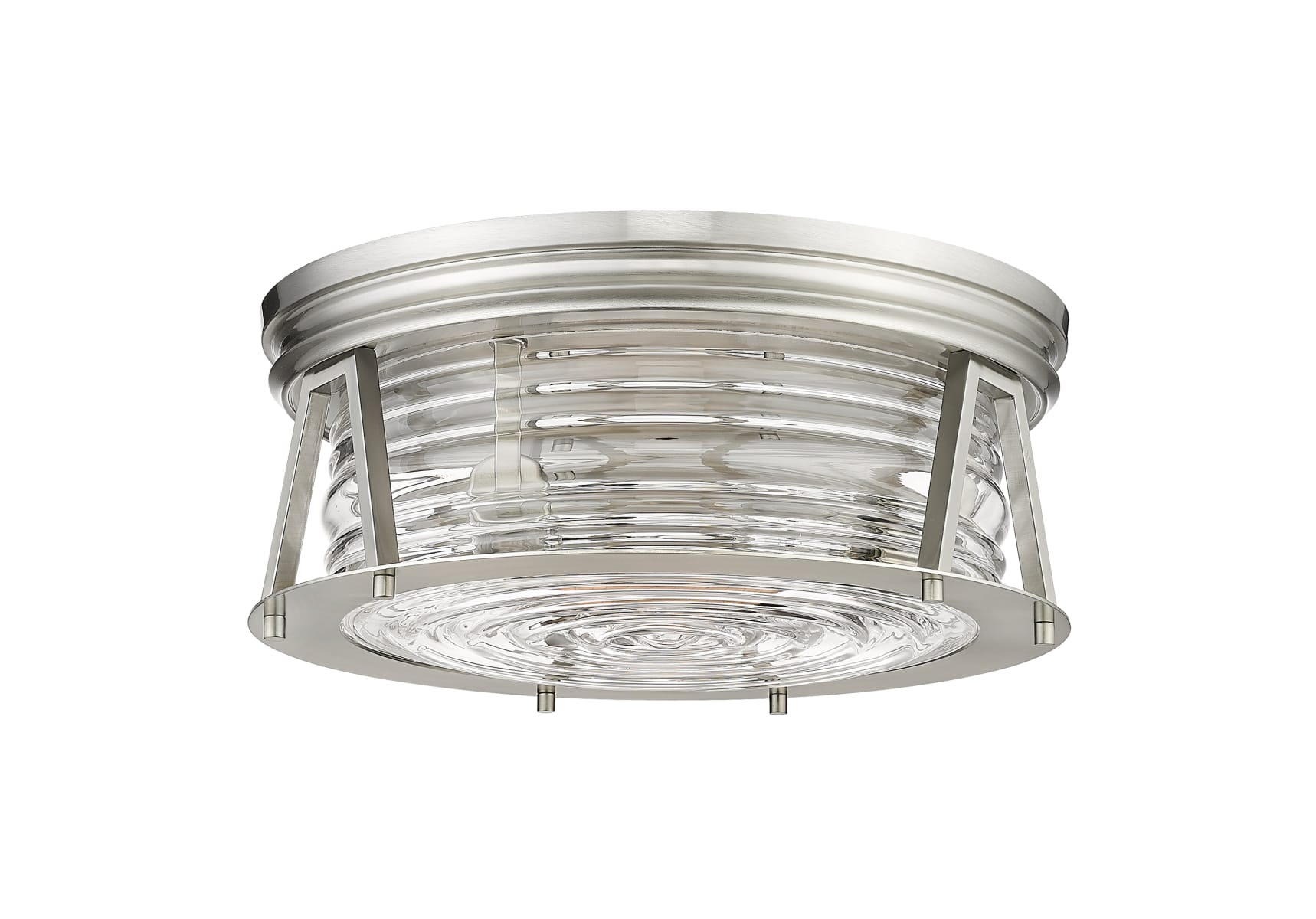 格安SALEスタート！ Z-Lite 491F3-BN Brushed Nickel Cape Harbor 3 Light 16 その他