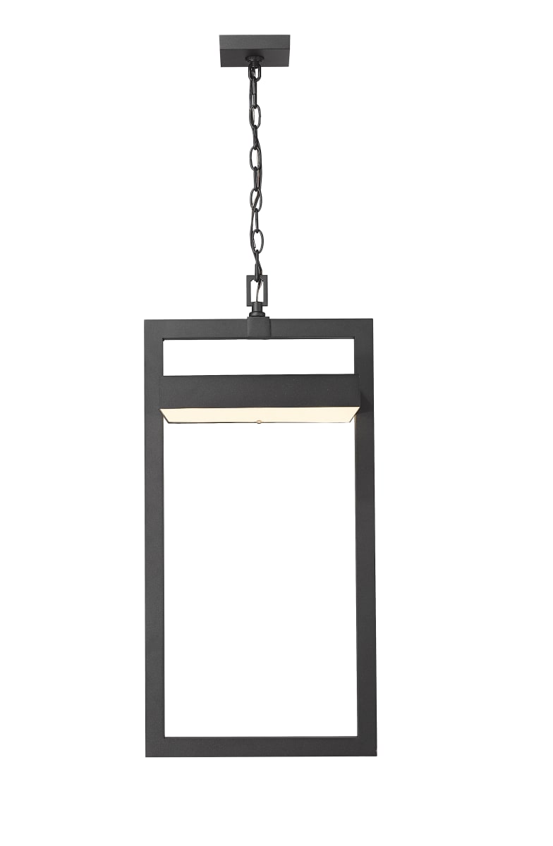 Z-Lite 566CHXL-BK-LED Black Luttrel 12